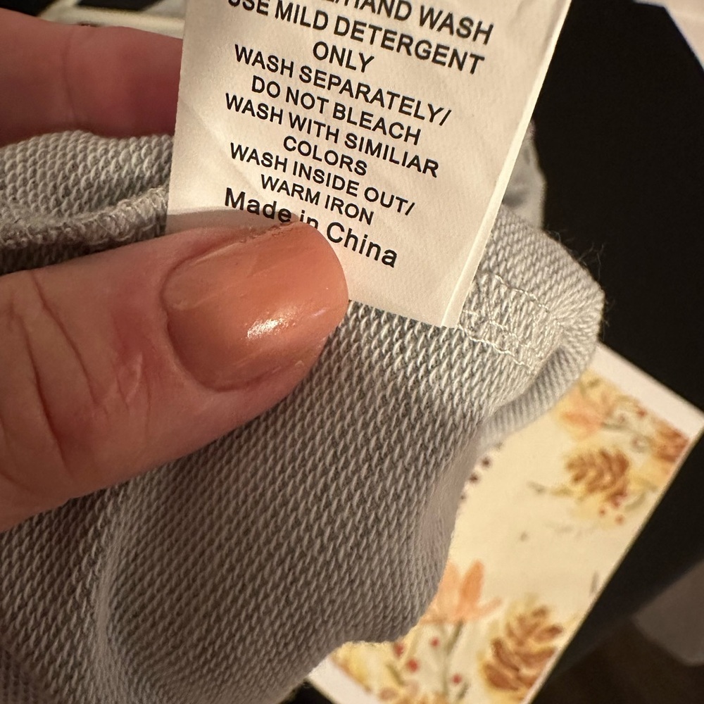 Source Unknown Gray Boot Scootin' Spooky Long Sleeve Tee - Picture 5 of 6